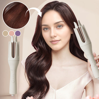 ⏳LAST DAY SALE 50% OFF!!💥Fully Automatic Hair Curler – Hands-Free Rotary Styler for Luxe, Bouncy Curls💇‍♀️ Gentle Ceramic Heat • Tangle-Free • Effortless Salon Waves in Minutes ⏱️🌿