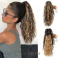 🫧🫧LAST DAY PROMOTION - 49%OFF🫧Curly Wavy Frizzy Hair Extension with Ponytail