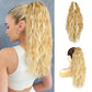 🫧🫧LAST DAY PROMOTION - 49%OFF🫧Curly Wavy Frizzy Hair Extension with Ponytail