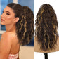 🫧🫧LAST DAY PROMOTION - 49%OFF🫧Curly Wavy Frizzy Hair Extension with Ponytail