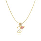 💖Last Day 49% OFF✨3-Layering Initial A-Z Letter Pendant Necklaces🎀