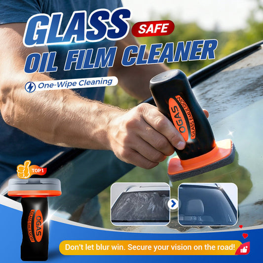 🔥LAST DAY SALE 50% OFF🔥 Auto Glass Side Window Oil Film Removal Cleaner