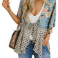 📢📢Big Sale Now On!⏰🌸Women's Floral Kimono Ruffle Sleeve Tie Cardigans Flowy Boho Loose Cover Ups