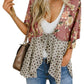 📢📢Big Sale Now On!⏰🌸Women's Floral Kimono Ruffle Sleeve Tie Cardigans Flowy Boho Loose Cover Ups