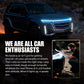⏳🔥LIMITED-TIME 50% OFF! ⏰Dynamic Scan HoodBeam Kit – Smooth Scanning LED Hood Light ✨