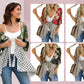 📢📢Big Sale Now On!⏰🌸Women's Floral Kimono Ruffle Sleeve Tie Cardigans Flowy Boho Loose Cover Ups