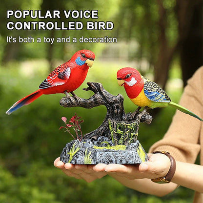 🦜Electric battery-powered voice-controlled parrots