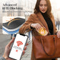 Cartera de cuero para mujer con bloqueo RFID
