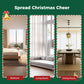 🎅Xmas Sales - 49% OFF🎄Christmas Window Curtains 2-Piece Set for Home Decor