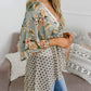 📢📢Big Sale Now On!⏰🌸Women's Floral Kimono Ruffle Sleeve Tie Cardigans Flowy Boho Loose Cover Ups