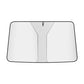 🚗 LIMITED-TIME 50% OFF! ✨ Windshield Sunshade Foldable Sun Shield – UV Protection, Includes Steering Wheel Cover, Pouch ☀️