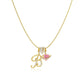 💖Last Day 49% OFF✨3-Layering Initial A-Z Letter Pendant Necklaces🎀