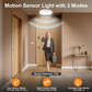 💥Gran Oferta - 50% de Descuento💡Luz de Techo Recargable con Sensor de Movimiento y Control Remoto - Luz de Techo Inalámbrica Magnética con Batería