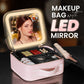 ✨ Maquillaje Impecable en Cualquier Lugar – ¡Bolsa de Maquillaje con Espejo LED Portátil! ✨