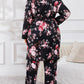 Comfortable 3-piece pyjama set – bathrobe, shirt and long trousers
