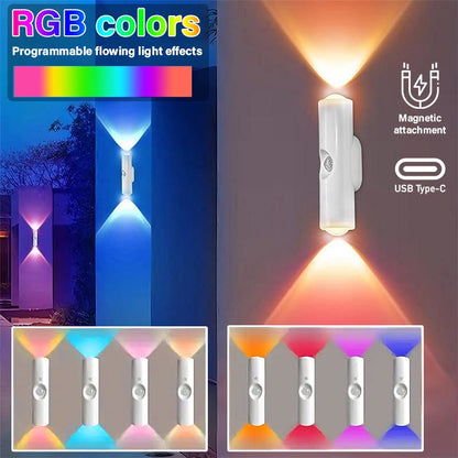 ⏳Oferta por tiempo limitado⏰Luz ambiental recargable inteligente LED con sensor de movimiento