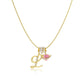 💖Last Day 49% OFF✨3-Layering Initial A-Z Letter Pendant Necklaces🎀