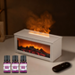 🔥LAST DAY SALE 50% OFF🔥 Fireplace Flame Diffuser Humidifier with Remote