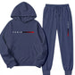 Men's Hooded Tracksuit Set
