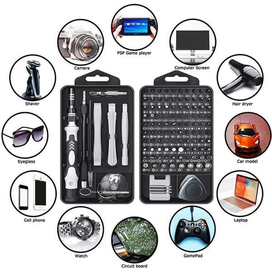 🛠️40% OFF!🧰 Magnetic Screwdriver Set (115 in 1 / 138 in 1) – Precision Bits, Strong Magnetism & Portable Storage Case 🔩