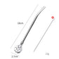 🥤 2-in-1 Stainless Steel Straw Spoon – Stir, Sip & Filter Easily ✨