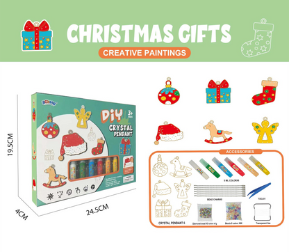 🎅Oferta de Navidad 49% DE DESCUENTO🎁Kit de arte y manualidades de pintura de cristal DIY