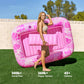 🌞Spring Hot Sale🌞Inflatable Tanning Pool Lounger Float with Pillow – Ultra Comfy & Full Sun Bath ✨