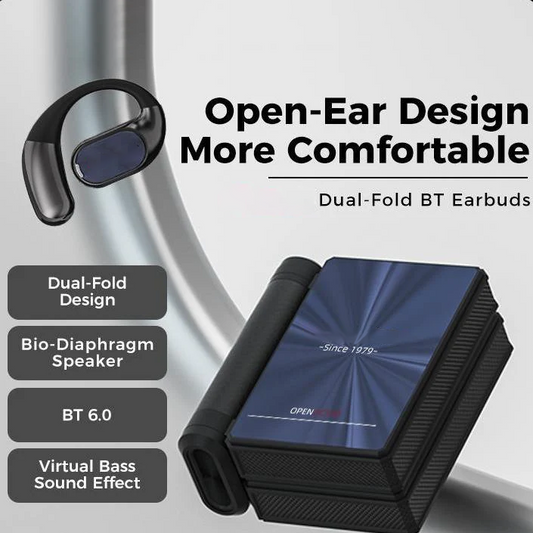 🎁New arrival 50% OFF💥Wireless Noise-Canceling Bluetooth 6.0 Earbuds 🥤, 145-Hour Ultra-Long Battery Life 🥳, IPX5 Waterproof Sports Earphones 🚲