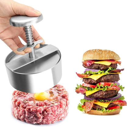 🔥Venta caliente🔥50% de descuento🍔Prensa manual para hacer hamburguesas