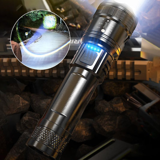 🔦 BUY 2 GET 1 FREE! ☀️ Super-Powerful Zoom Flashlight – Extreme Brightness, Waterproof & Long Battery Life 🏕️
