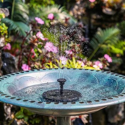 🥳2026 ¡OFERTA ESPECIAL!🥳💞¡50% DE DESCUENTO!✨ 💝Bomba de Fuente Solar Compacta para Pájaros – ¡Mantén Vivo Tu Jardín! 🐦️