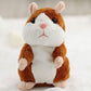 ⏳Time-Limited Special⏰Talking Hamster Plush – Repeats sounds & cute interactive fun 🐹✨