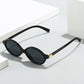 Stylish Small Oval Frame Sunglasses