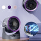 💎 ¡50% DE DESCUENTO! 💎 Mini ventilador portátil recargable de pared con luz LED – Refrigeración 360°, control de 100 velocidades y carga USB-C