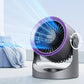 💎 ¡50% DE DESCUENTO! 💎 Mini ventilador portátil recargable de pared con luz LED – Refrigeración 360°, control de 100 velocidades y carga USB-C