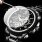 🎄Christmas Sale 70% OFF🔥Men's Waterproof Roman Skeleton Automatic Mechanical Watch