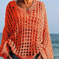 👚 ¡50% DE DESCUENTO AHORA! 🌸 Blusa de Punto Calado para Mujer – Elegante, Tejido Abierto, Ajuste Relajado y Transpirable ☀️