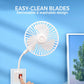 Miniventilador enchufable flexible