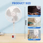 Miniventilador enchufable flexible