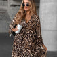 🔥49% off for a limited time 🔥Elegant V-Neck Long-Sleeve Printed Dress 👗 – Figure-Flattering for Spring Tea/Date Nights