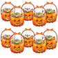 🎃👻Halloween Pumpkin Treat Bags | Resealable Zipper Prevents Candy Spills🍬