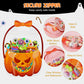 🎃👻Halloween Pumpkin Treat Bags | Resealable Zipper Prevents Candy Spills🍬