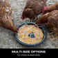 Large-Capacity Round Poultry Feeder Bowl