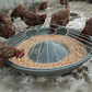 Large-Capacity Round Poultry Feeder Bowl