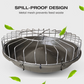 Large-Capacity Round Poultry Feeder Bowl