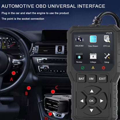 🚗 ¡50% DE DESCUENTO AHORA! 🎉 Herramienta de diagnóstico OBD2 profesional – Análisis rápido, amplia compatibilidad y fácil de usar 🔍📦