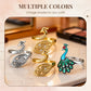 ⏰ÚLTIMO DÍA - ¡2X1 GRATIS!💝Encantador Anillo de Pavo Real Ajustable Vintage