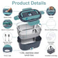 🎁NEW YEAR 2026 HOT SALE 🔥2-in-1 Portable Dual Voltage Electric 7-Piece Set Lunch Box🚛Free Shipping