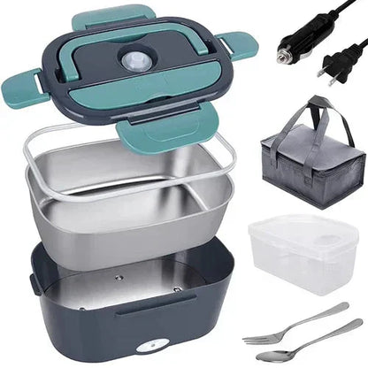 🎁NEW YEAR 2026 HOT SALE 🔥2-in-1 Portable Dual Voltage Electric 7-Piece Set Lunch Box🚛Free Shipping