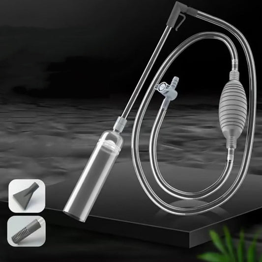 🔥Limited stock available 50% OFF🔥No More Hassle! – Aquarium Vacuum Cleaner with Siphon for Super-Fast Cleaning